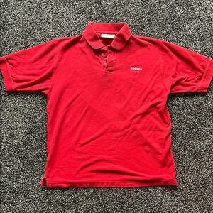 Vintage USMC Marines Red Polo Shirt by Oarsman | Rugged 90s Military Style